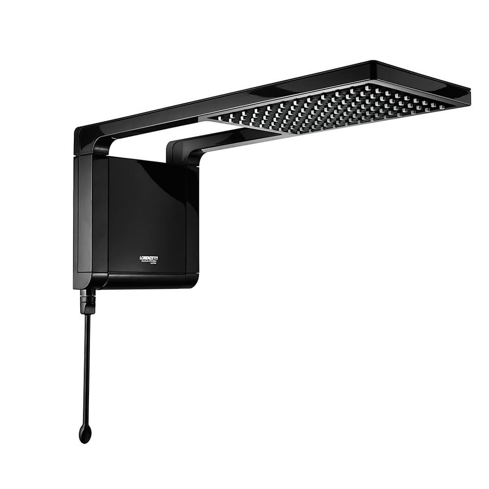 Chuveiro Acqua Storm Ultra Preto 5500W Lorenzetti 127V