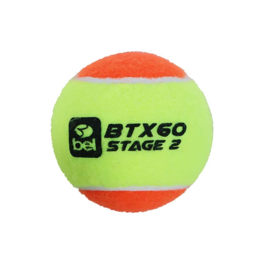 Kit 3 Bolinhas BTXGO Stage 2 Beach Tennis Baixa Compressão Máxima Firmeza Bel