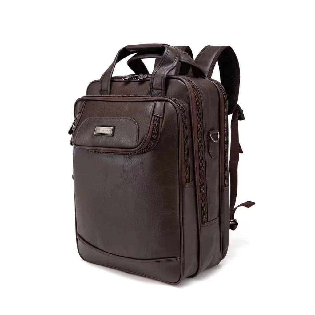 Pasta Executiva Maleta Masculina Mochila Bolsa Transversal 3 Em 1 Rk-7001