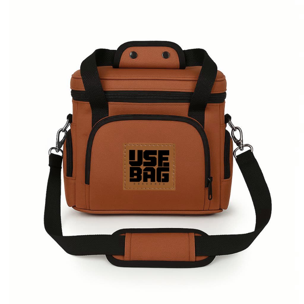 Bolsa Térmica Fitness Marmita Academia Lancheira Divisórias Com Isolamento Térmico Frasqueira