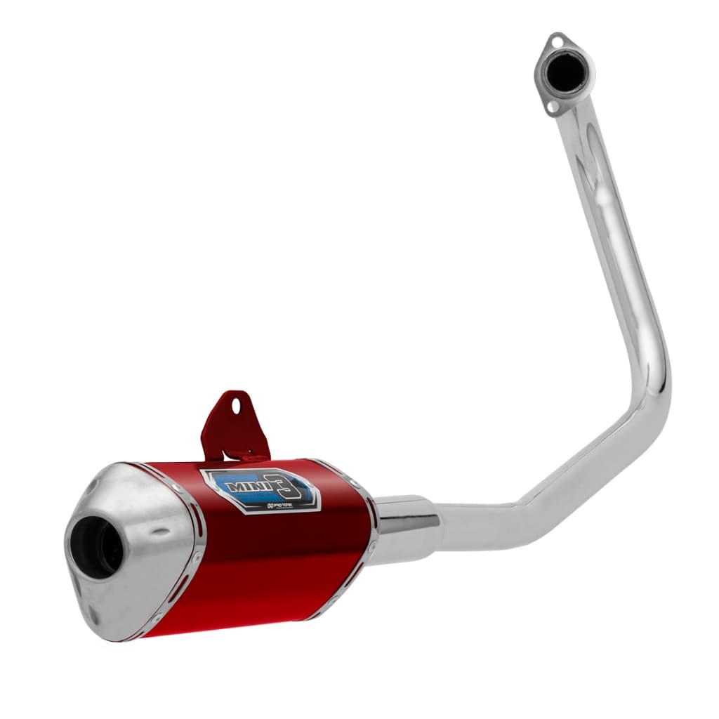 Escapamento Escape Moto Pro Tork Mini 3 Compatível Twister 2003 2004 2005 2006 2007 2008 Curva
