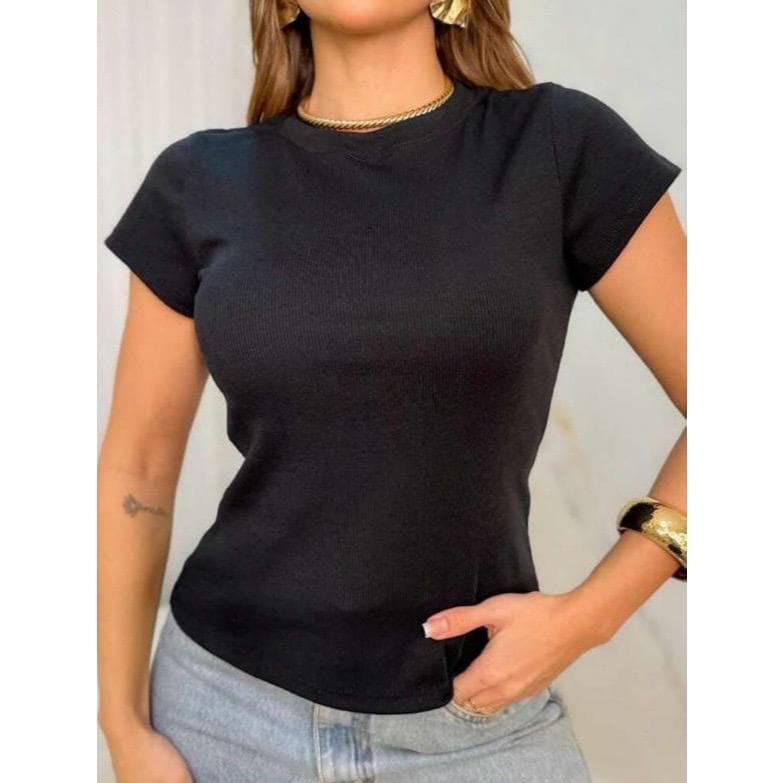 BLUSINHA BÁSICA FEMININA/BLUSA BASICA