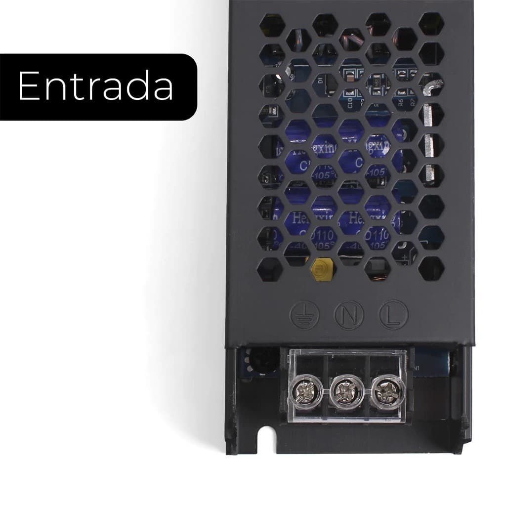 Fonte Chaveada 12v 30a 360w P/ Cftv Bivolt Fita Led