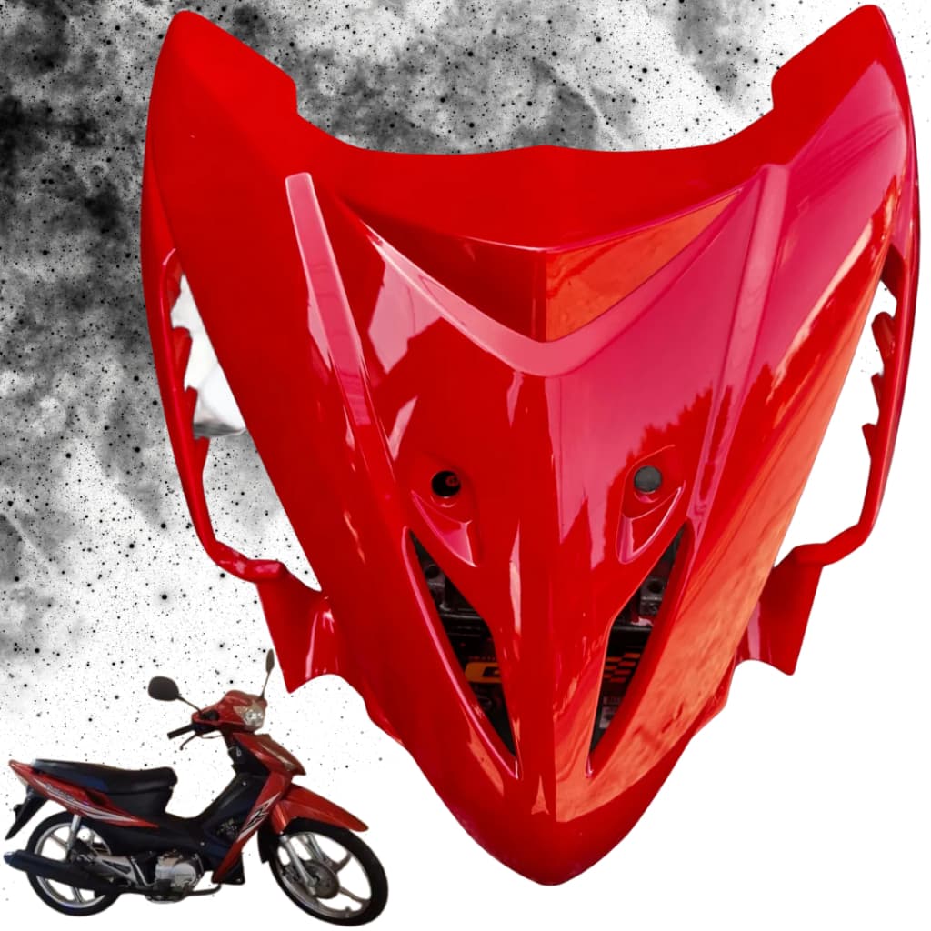 Carenagem Frontal Vermelha  Shineray Phoenix+ Wuyang