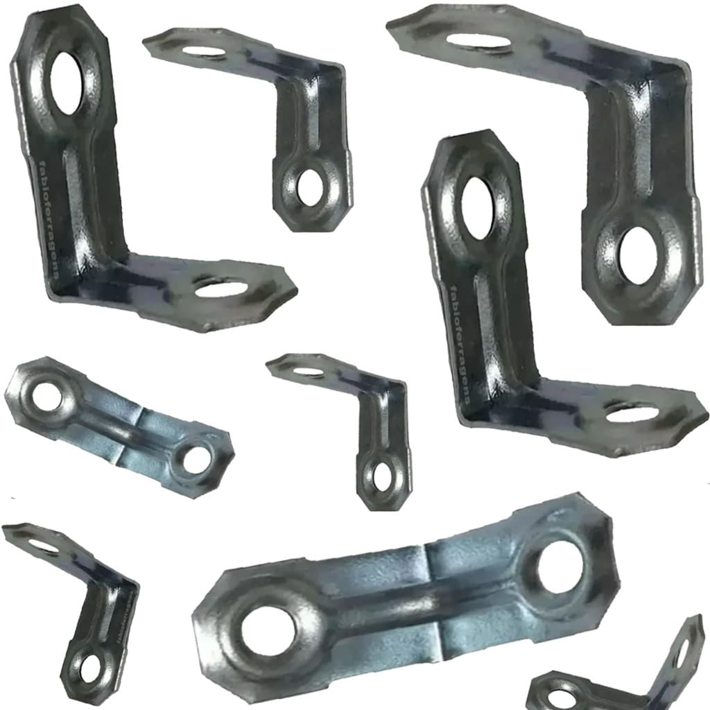Cantoneira 20x20mm Zincada Gaveta Nicho Prateleira Armário