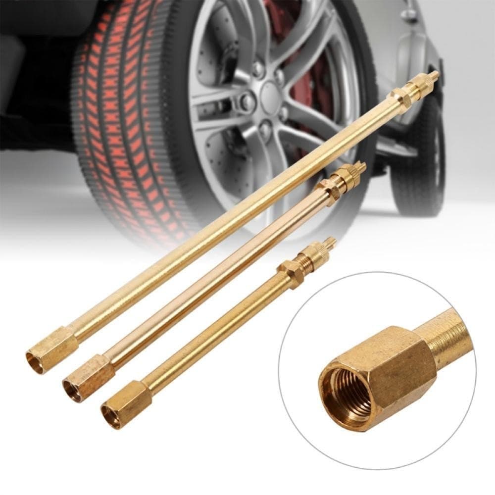 Adaptador/ Extensor de Haste para Válvula de Enchimento – Ideal para Bicicletas, Motos, Carros e Caminhões