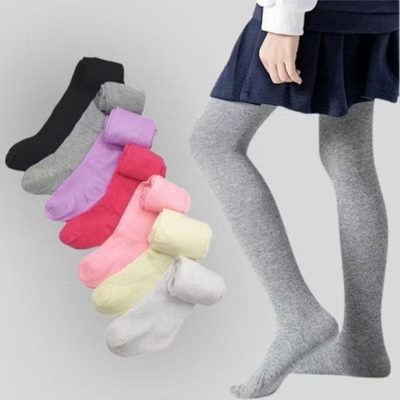 Meia calça infantil Frio Inverno Grossa Para Menina/Tecido é la