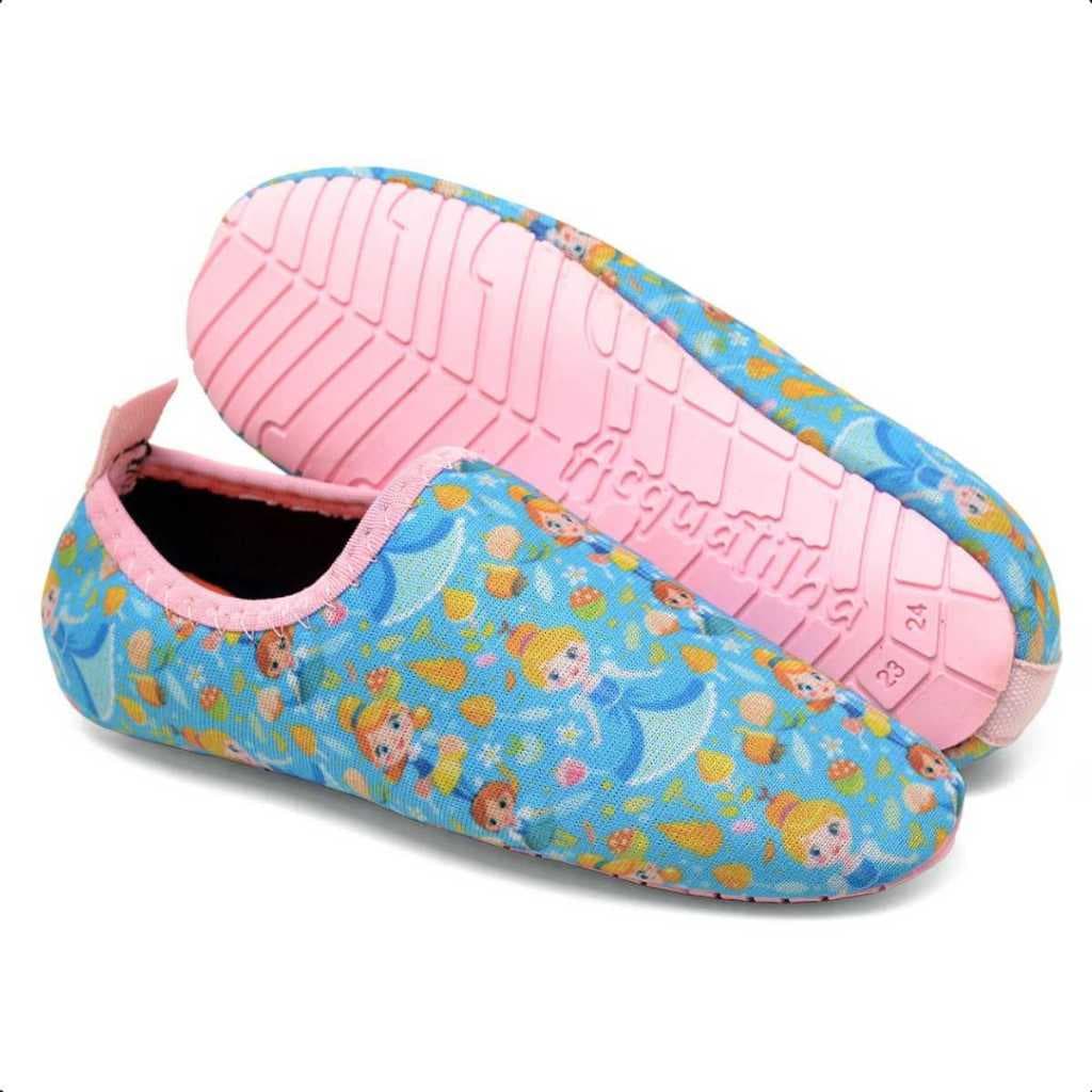 Sapatilha Sapato Neoprene Antiderrapante Infantil Menina Praia Oferta Sapato De Criança