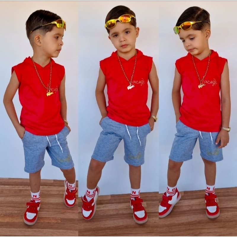 Conjunto da moda, conjunto mauricinho no moletom, conjunto multi marca.