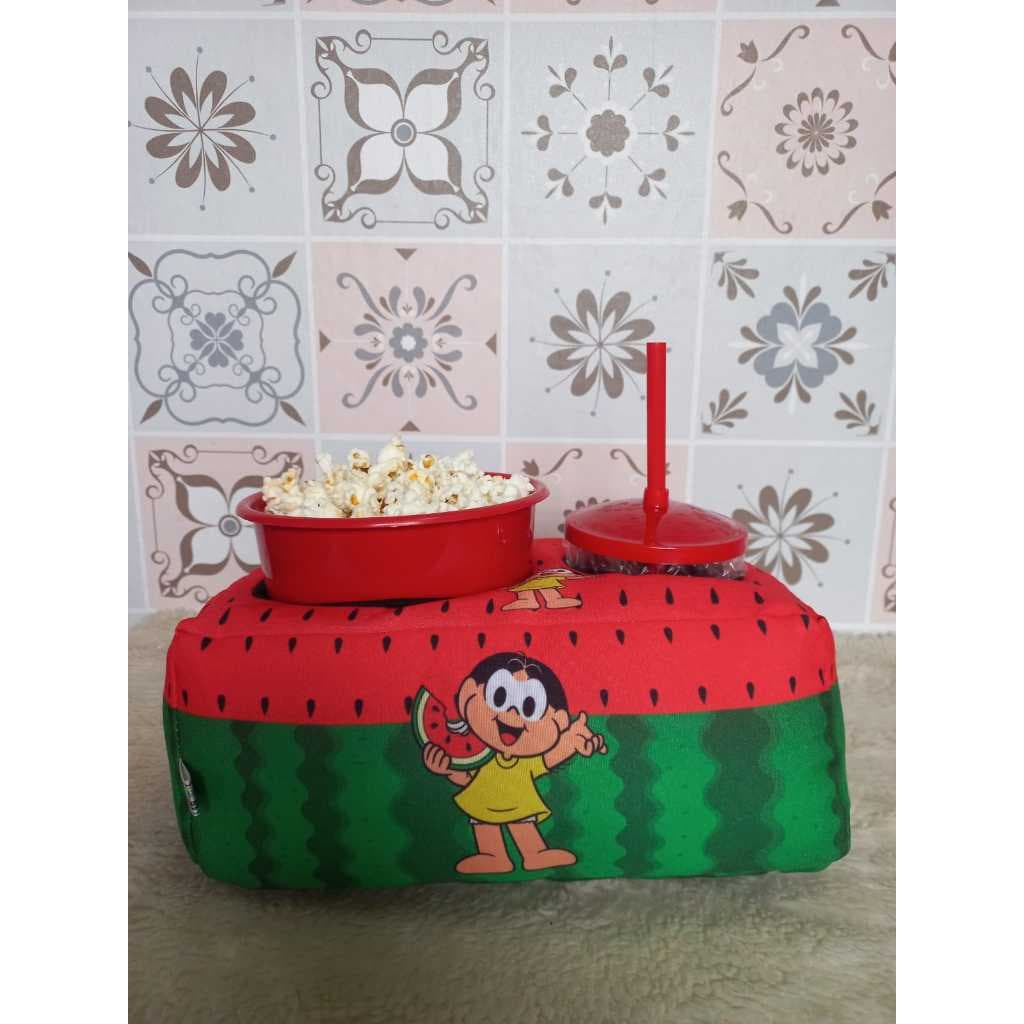 KIT CINEMA ALMOFADA  MAGALI + BALDE + COPO