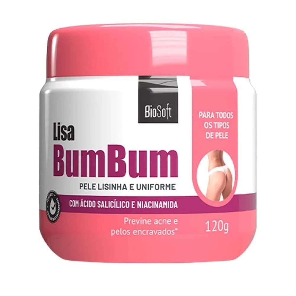 Creme Lisa Bumbum Bio Soft 120g Bumbum Lisinho