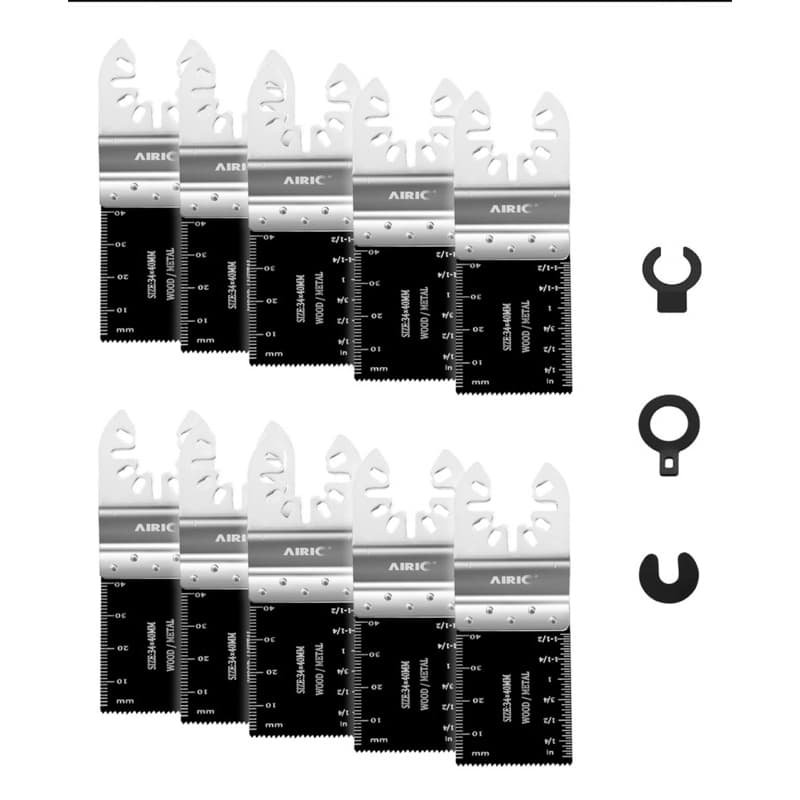Airic Bimetálica Lâmina De Serra Oscilante Multi Ferramenta