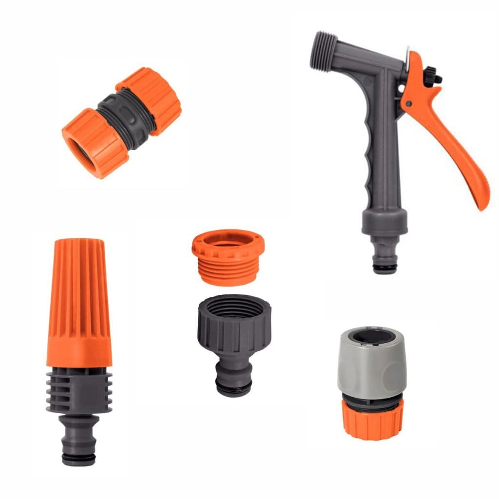 Conectores para Mangueira, Engate Rapido 1/2, Esguicho, Hidropistola Irrigação de Jardim