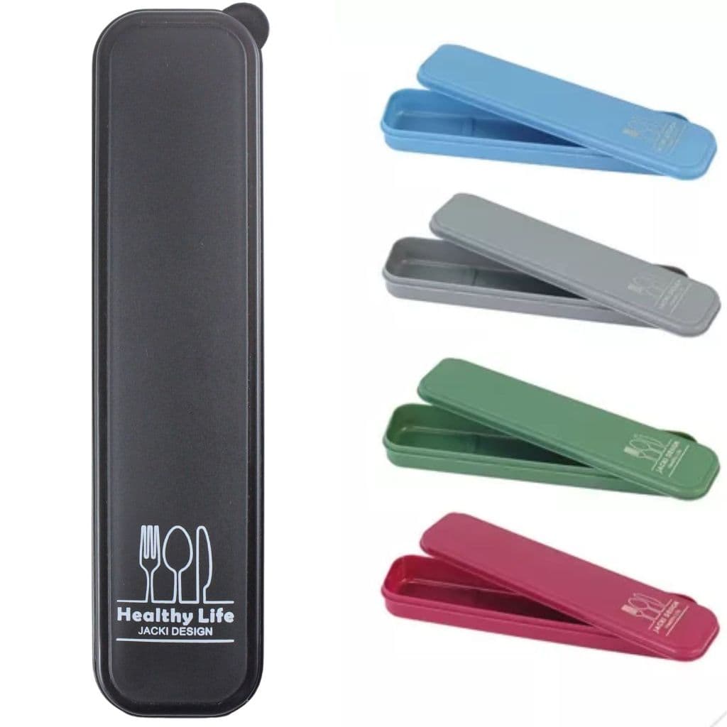 Porta Talheres Portátil Organizador com tampa Prático e Mantém limpo Jacki Design Cores Vibrantes