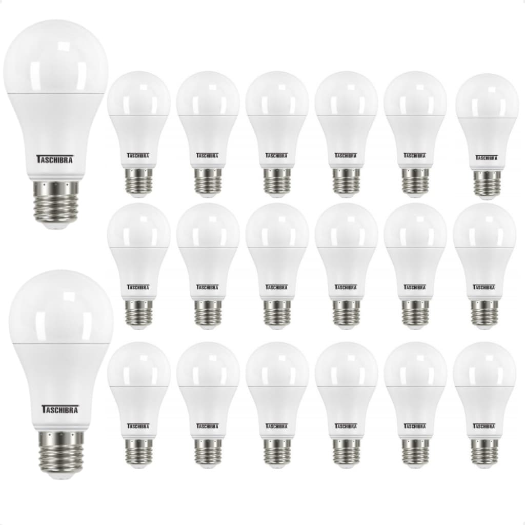 Kit 20 Lampadas Led Bulbo TKL 15W E27 Bivolt 110/220v
