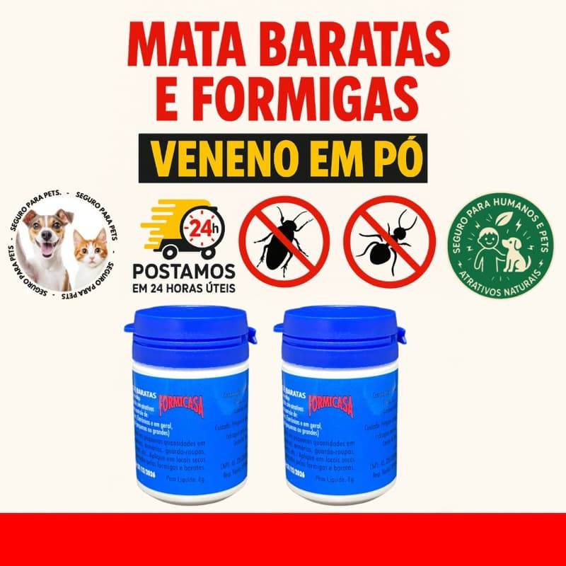 inseticida formicasa Kit com 1-5 unidades  baraticida e formicida mata baratas formigas  Compatível Com o barata safira