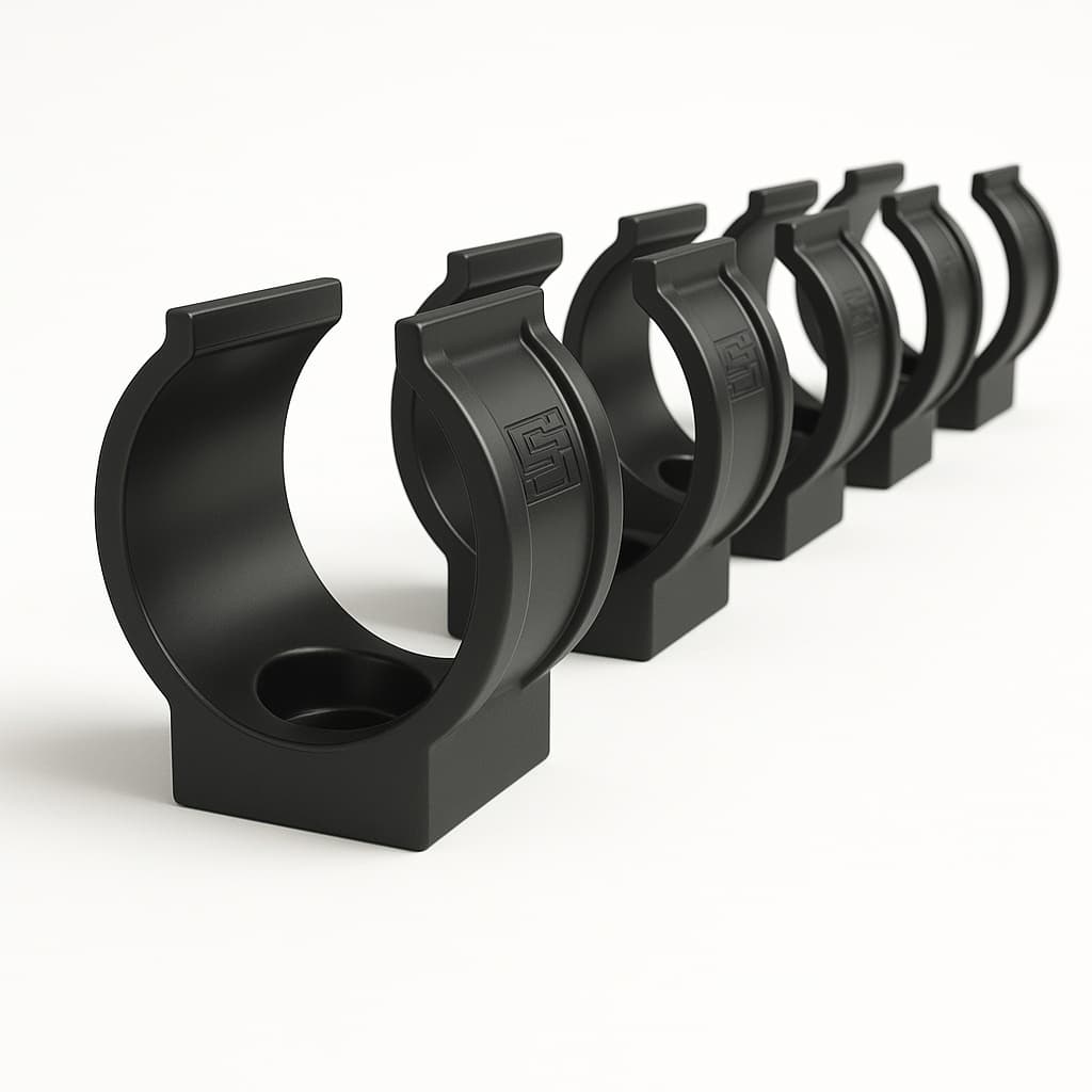 Kit 5 Abraçadeiras Plásticas Preto Eletroduto 3/4'' Estrela