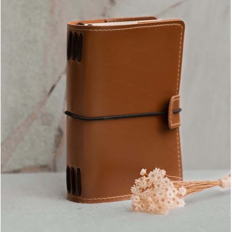 Kit 3 Cadernos Sem Pauta Journal De Bolso 60 Folhas + Capa Exclusiva Midori Triplo Coleção Insecta