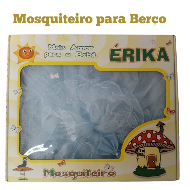 Mosquiteiro para Berço Erika - azul