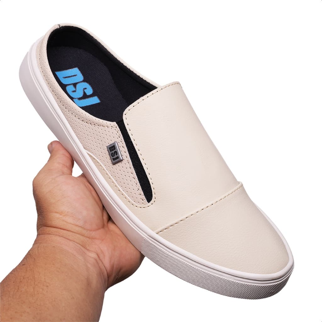 Mule Slip On Masculino Tênis Casual Leve e Confortável Sofisticado
