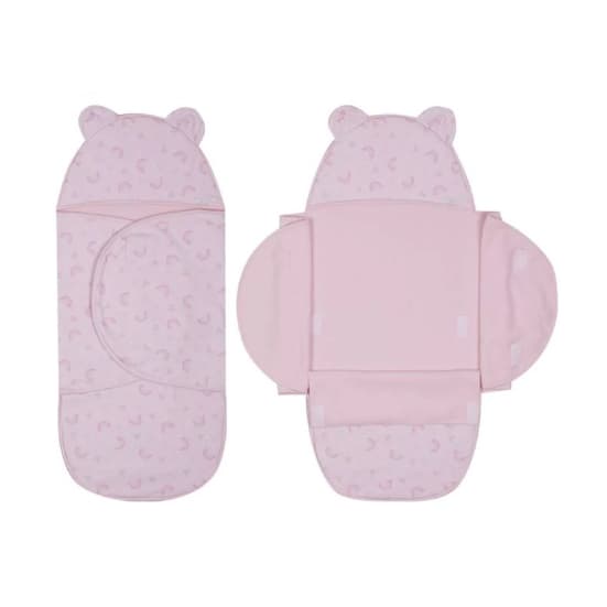 Saco De Dormir Bebê Com Touca E Forro Térmico Conforto