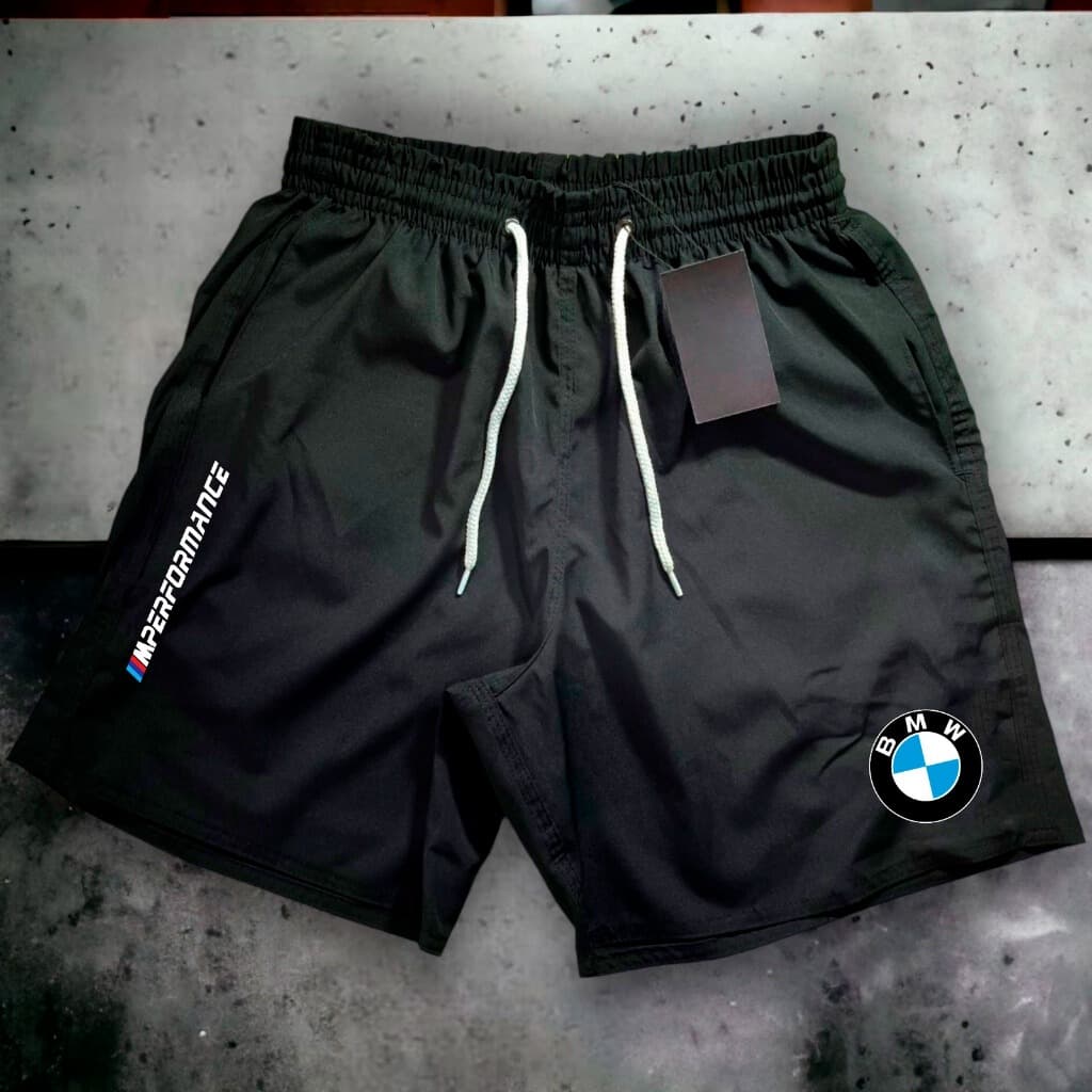 Bermuda Mauricinho Tactel Basquete Skate Corrida - B.M.W - LOLA STORE