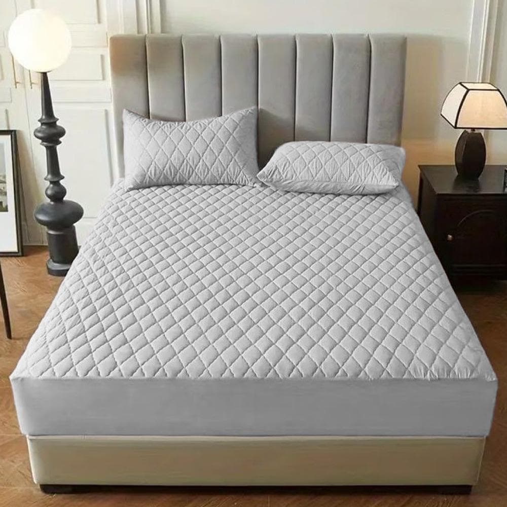 Capa De Travesseiro 2 Peças 100% Impermeavel Matelado Com Zíper