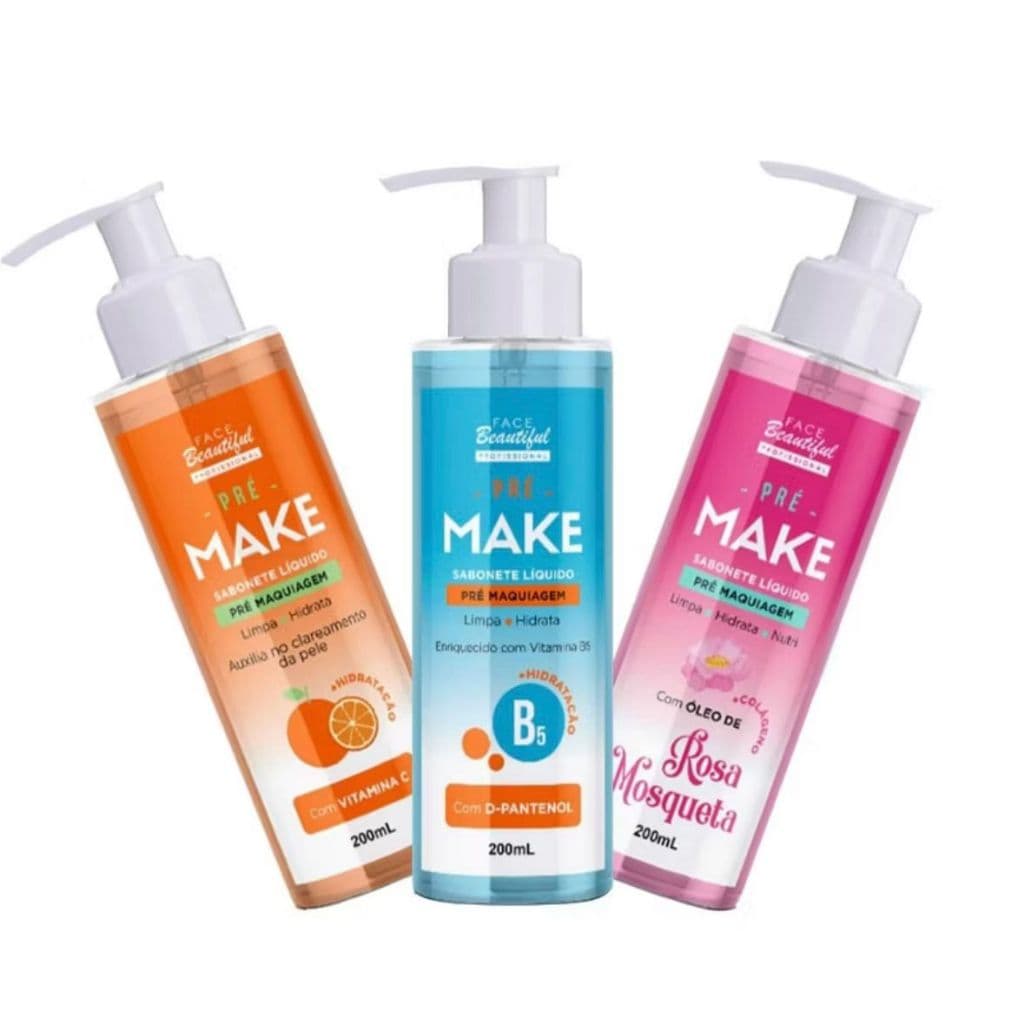 Sabonete Líquido Pré Make Face Beautiful 200ml