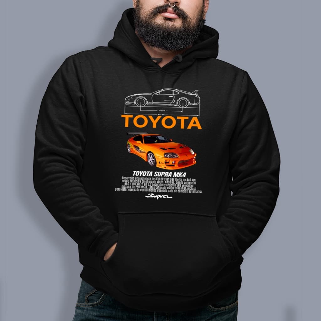 Blusa De Frio Moletom Masculino Plus Size Agasalho Supra Mk4 Jdm
