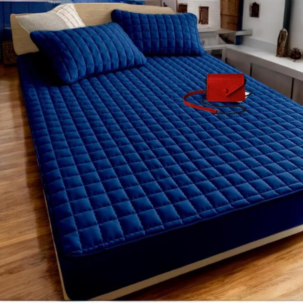 Protetor de Colchão Casal Impermeável Matelado 1,88 m x 1,38 m x 30 cm