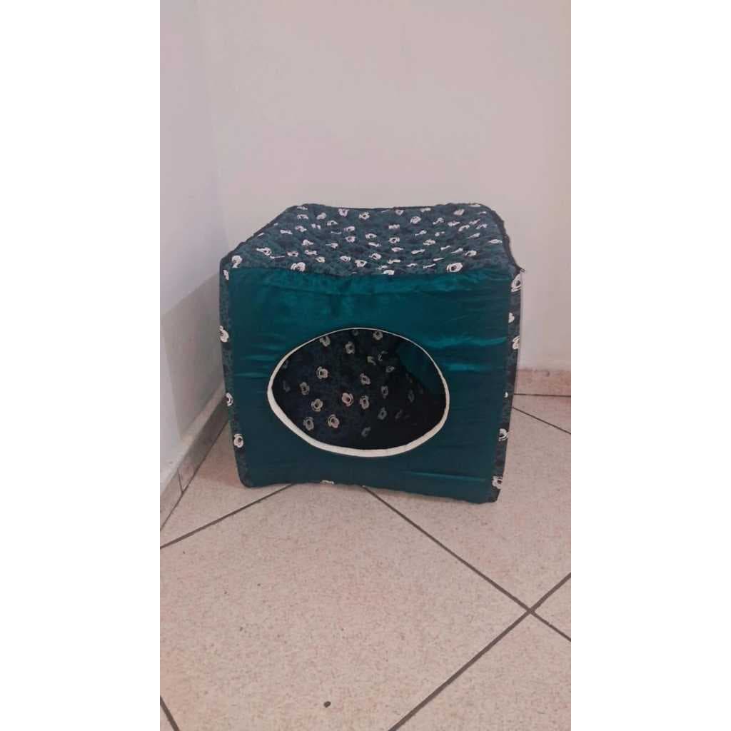 Cama Toca Iglu 3 em 1 para Cachorro e Gato - Conforto e Versatilidade