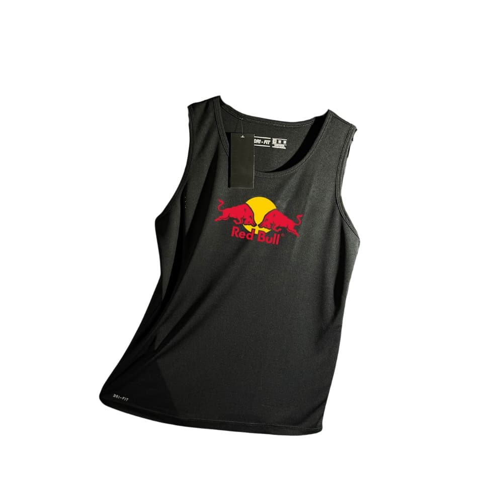 Regata DryFit Antiodor Esportiva REDBULLS 02  Academia, Skate Basquete Corrida Promoção Fábrica LOLA