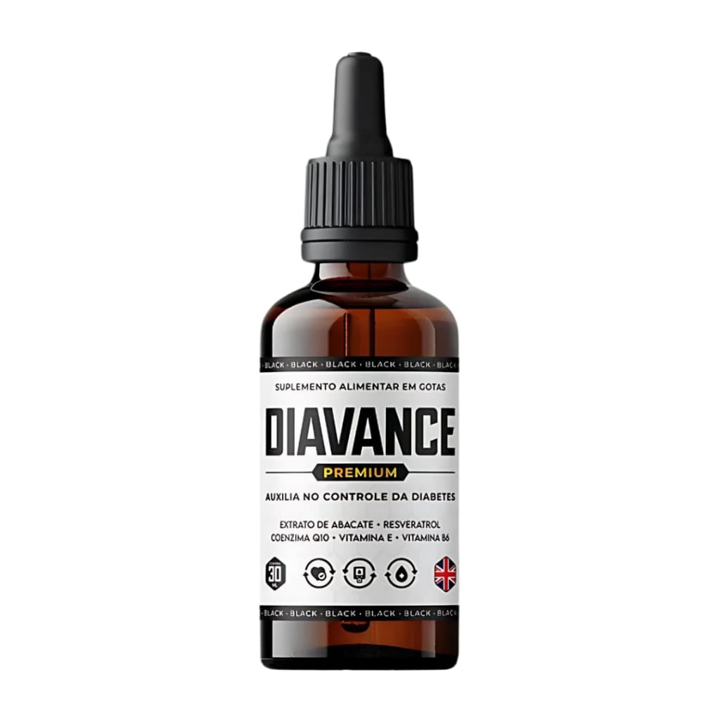 1 Frasco Diavance Premium - Controle a Glicose de Forma Inteligente