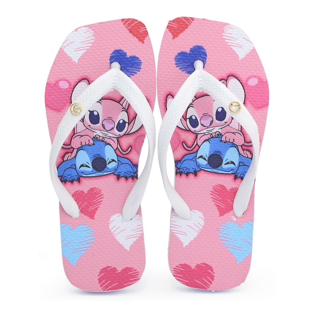 Chinelo Feminino Infantil Personagem Divertidos Chinelo Macio Leve Confortavel