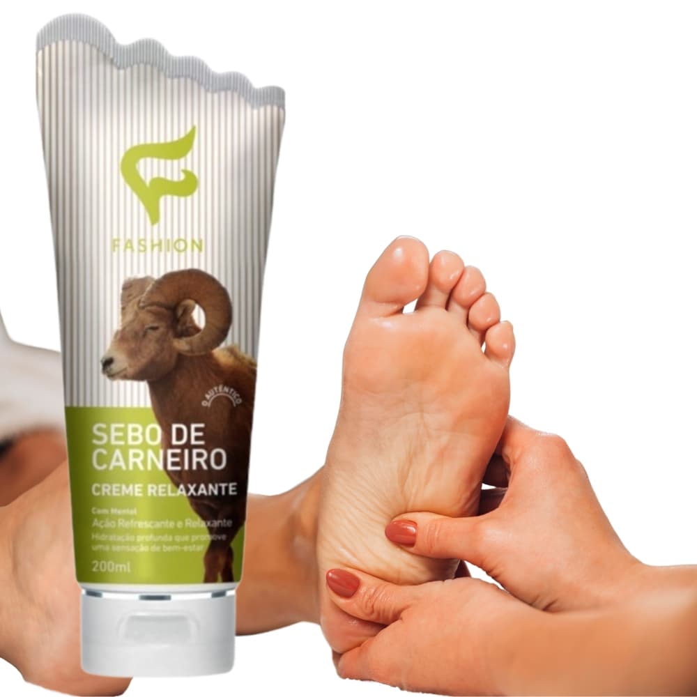 Creme Hidratante Fashion Sebo de Carneiro Relaxante 200ml – Hidratação e Ação Calmante