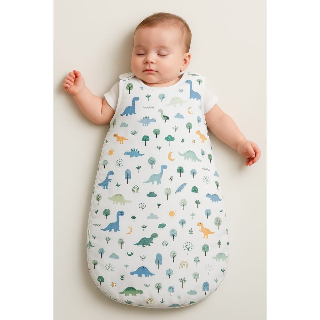 Saco de Dormir Bebê Modelo Pijama - Enxoval - 100% Algodão - Recém-nascido a 3 meses e de 3 meses a 07 meses.
