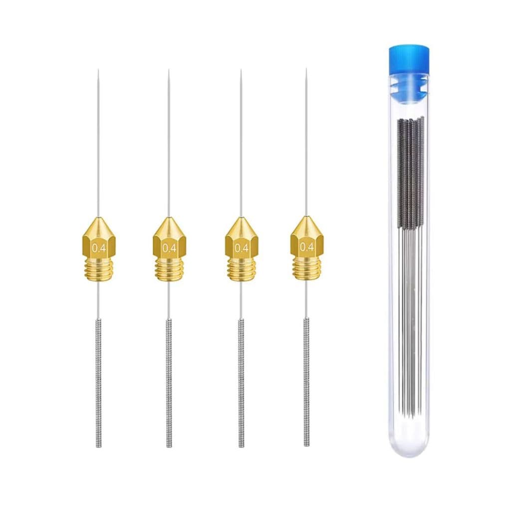 Desentupidor 5 Agulha Limpeza Impressora 3d Bico 0.4 [ D6 ]