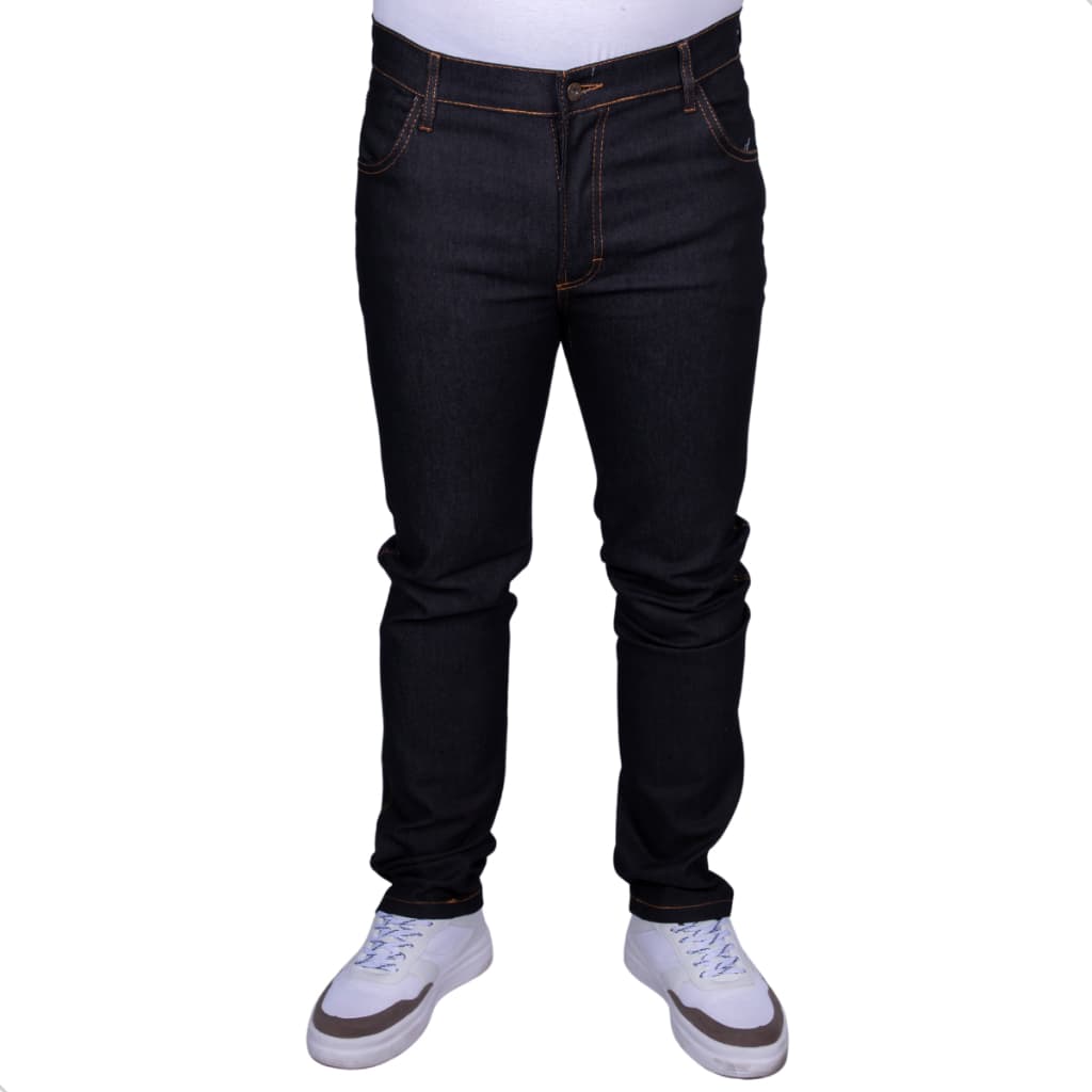 Calça Jeans Masculina com Elastano Plus Size Modelo Casual Jeans de Qualidade e Confortável