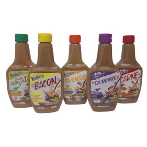 Kit com 2 Molhos Tasty Para Rações de Cachorro 250grs