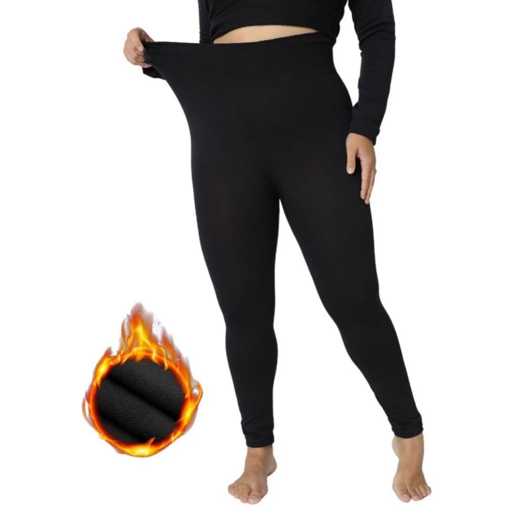 Calça Térmica Feminina Frio Leg Inverno Peluciada Grossa