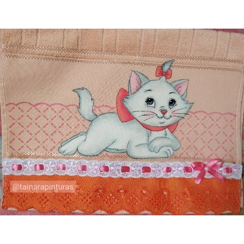 Maternidade Enxoval toalha personalizada artesanatos Pintura Bebê Enxoval de menina