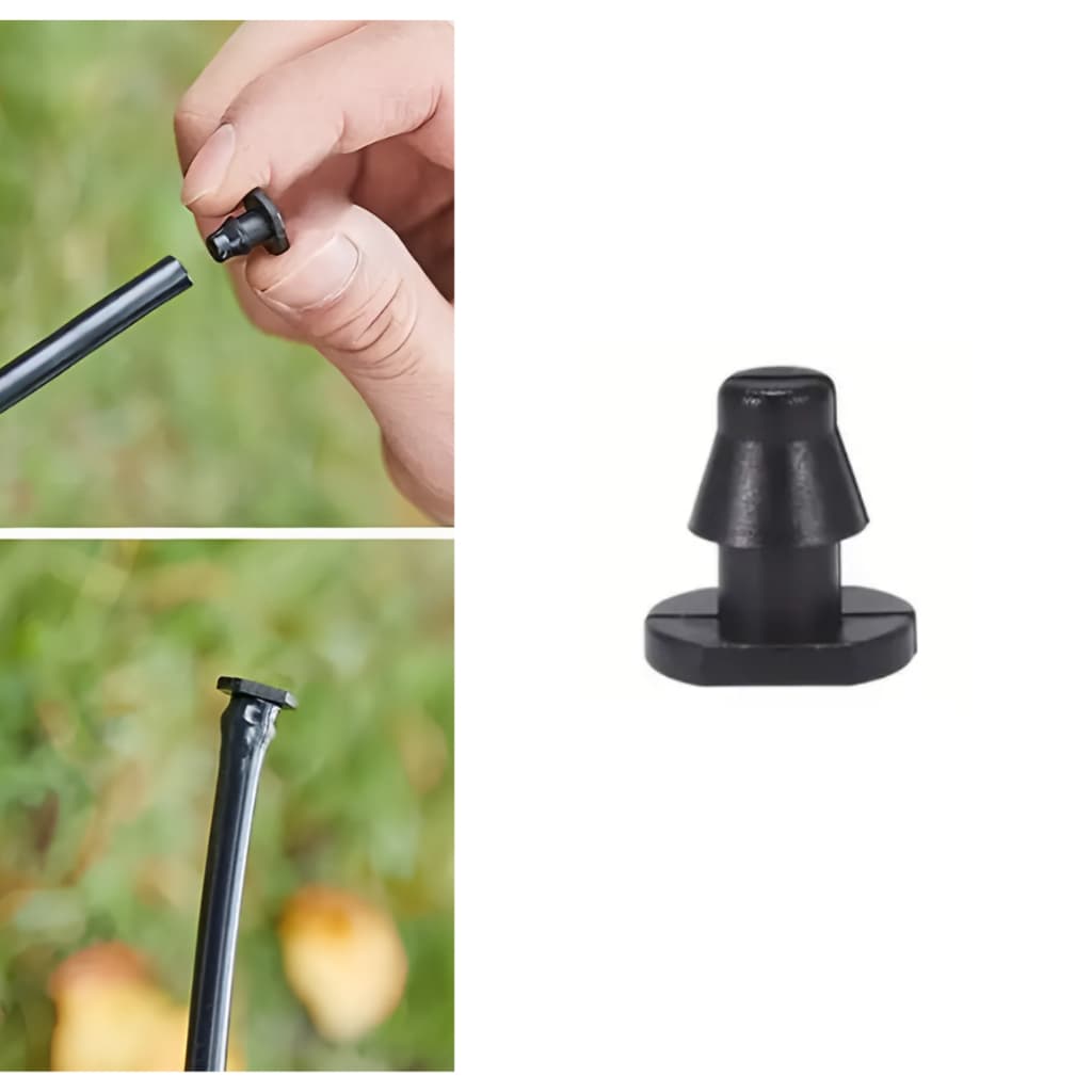 Conexão Fim de Linha Para Microtubo 4mm 4/7 Irrigação
