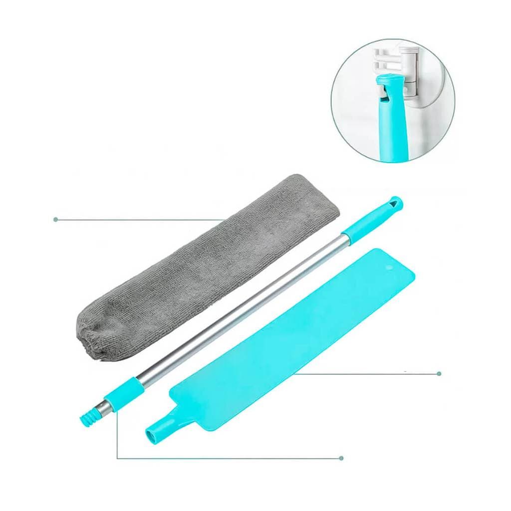 Espanador de Pó Flexível Retrátil Microfibra