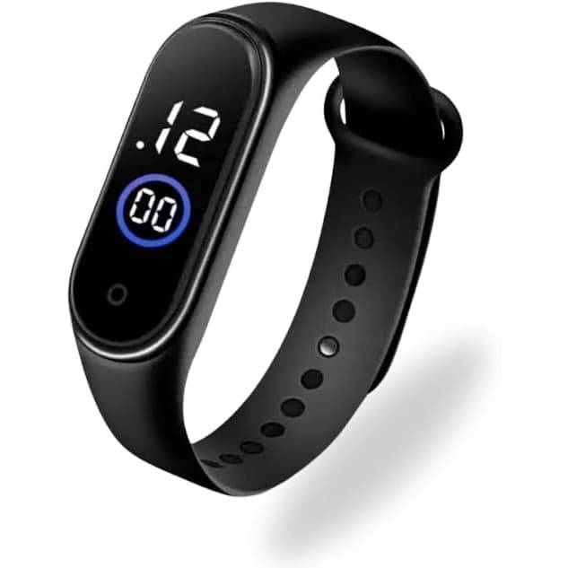 Relógio Digital  Feminino M4  led Prova D’água Esportivo Casual Elegamte Unisex