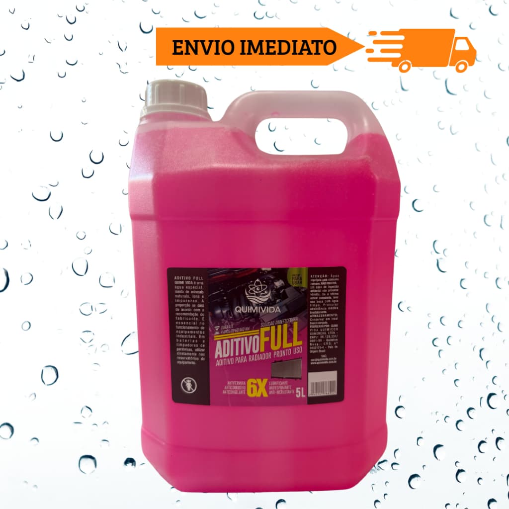 Fluido para Radiador Anticorrosivo Qumivida Pronto Uso