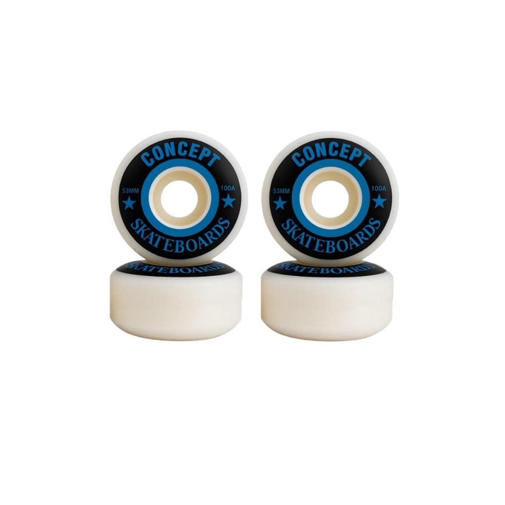Roda skate profissional 55mm 100A  - Concept skateboard