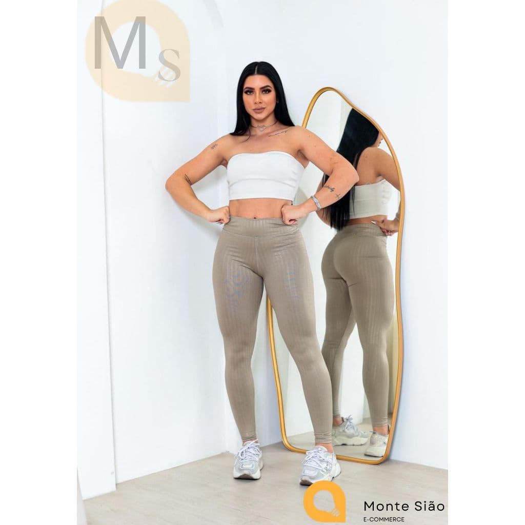 Legging 3d Original Zero Transparência POLIÉSTER COM ELASTANO