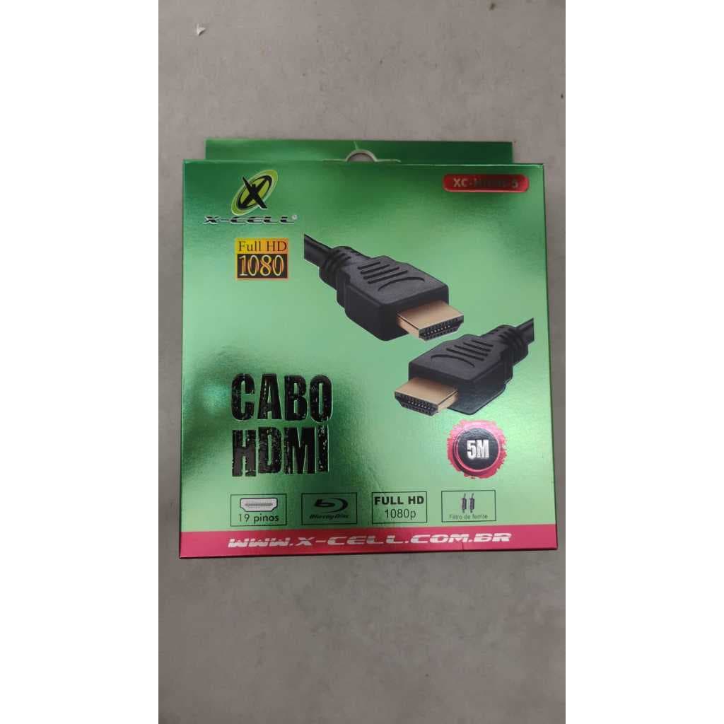 CABO MULTIMIDIA HDMI 5 METROS