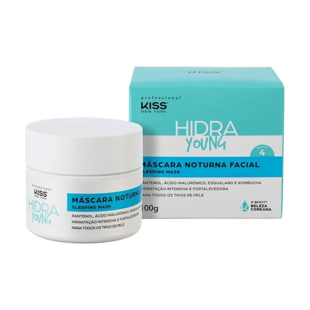 MÁSCARA NOTURNA HIDRA YOUNG KISS NEW YORK 100G