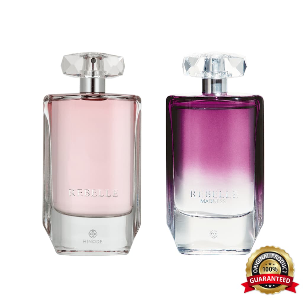 Rebelle Perfume Hinode Escolha sua Fragrancia Favorita - 75ml (Rebelle ou Madness )